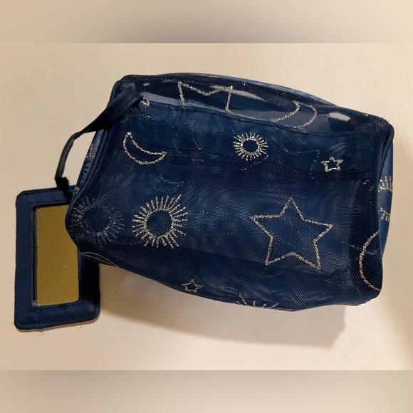 Handbags - WOMEN’S CELESTIAL MESH COSMETIC BAG.